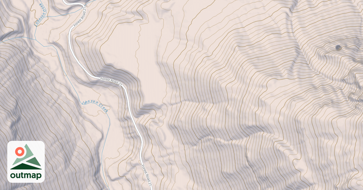 Map of GLACIER CREEK