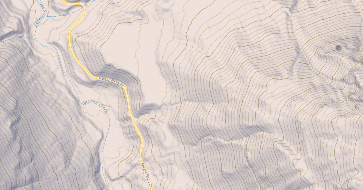Map preview of GLACIER CREEK