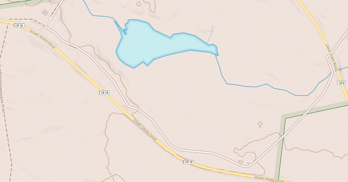 Map preview of Devils Track Loop