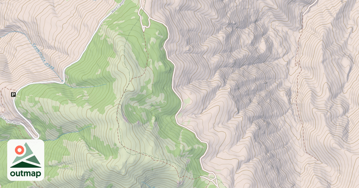 Map of Gwt Francis Peak To Morgan Co.