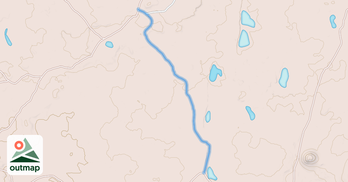 Map of Indian Sevice Rd. - BIA 4009