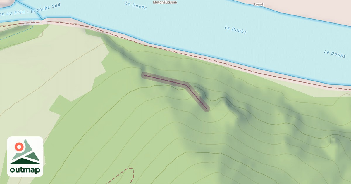 Map of Rochers de Lonot