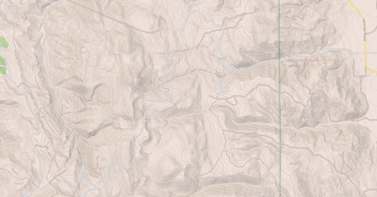 Map preview of SKINNER CANYON