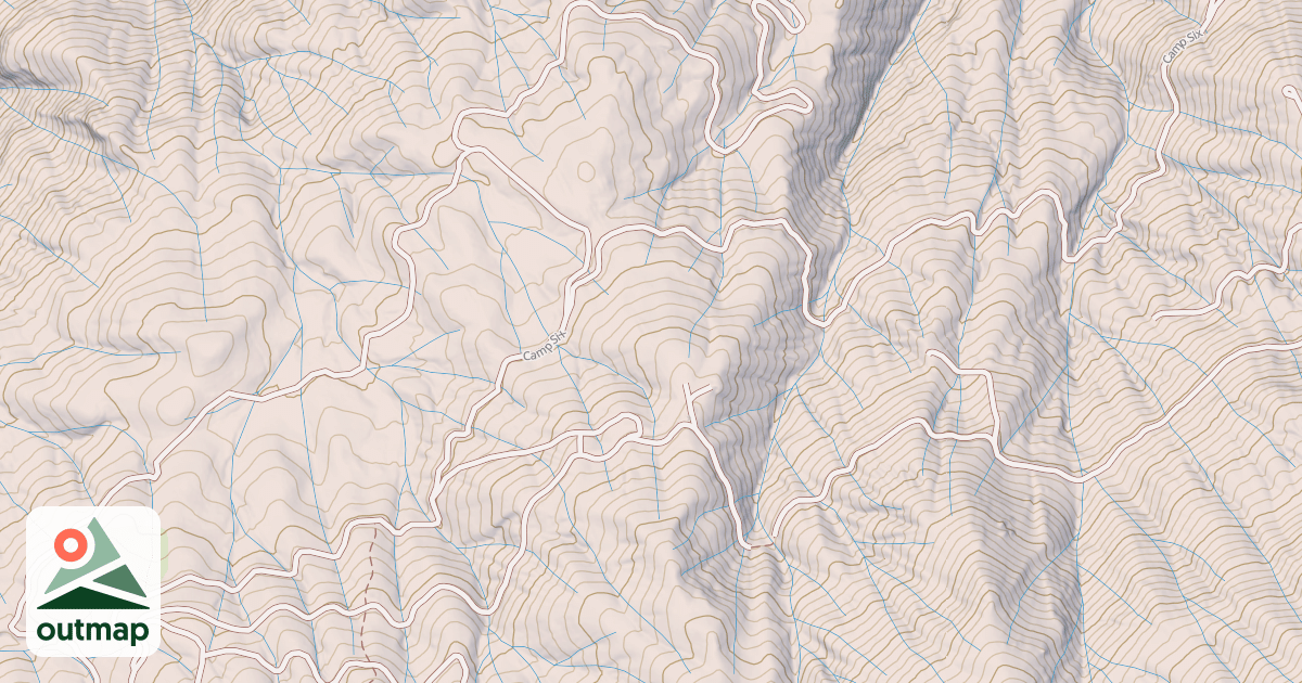 Map of CAMP SIX