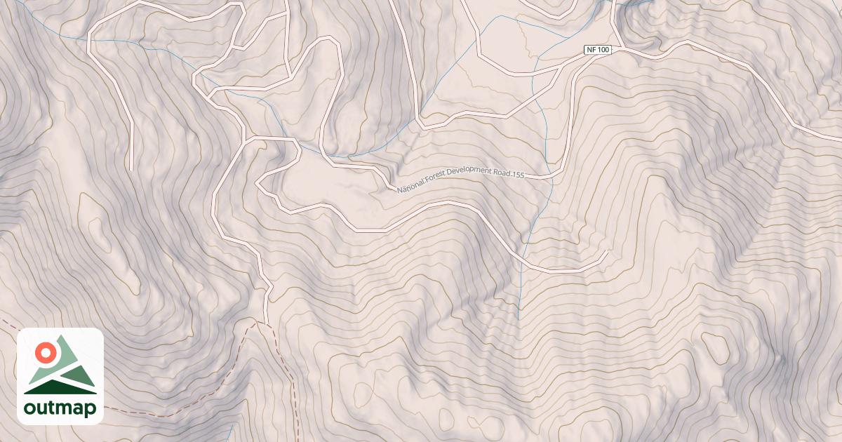 Map of EIGHTMILE T.S. FY 90