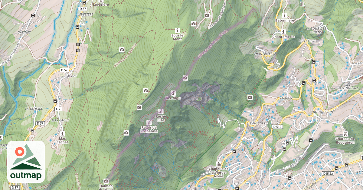 Map of Chemin de Pierre Mode