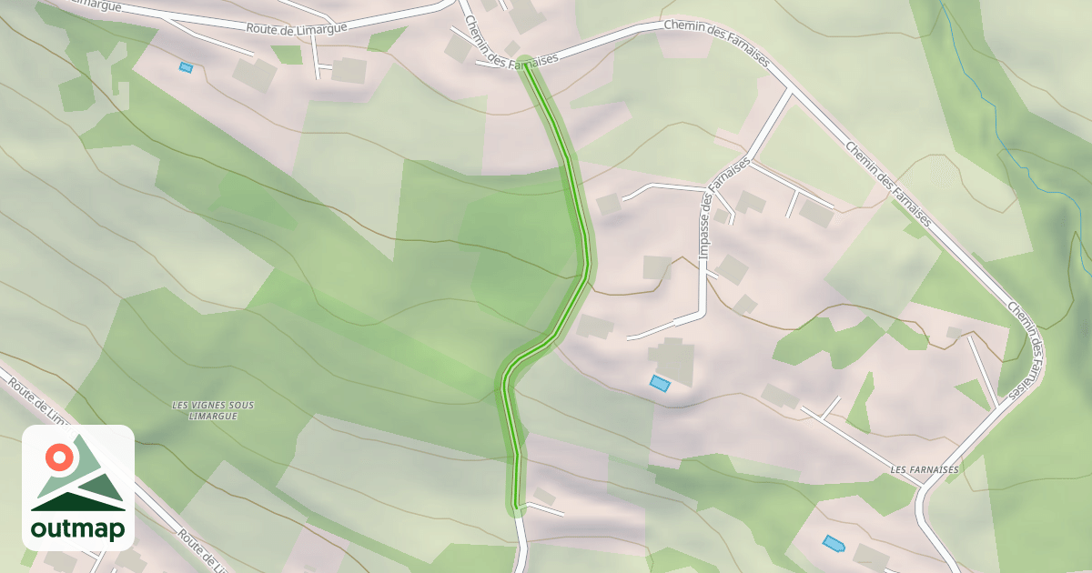 Map of Vi du Cri