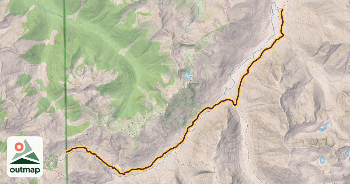 Map of Chilliwack River Trail