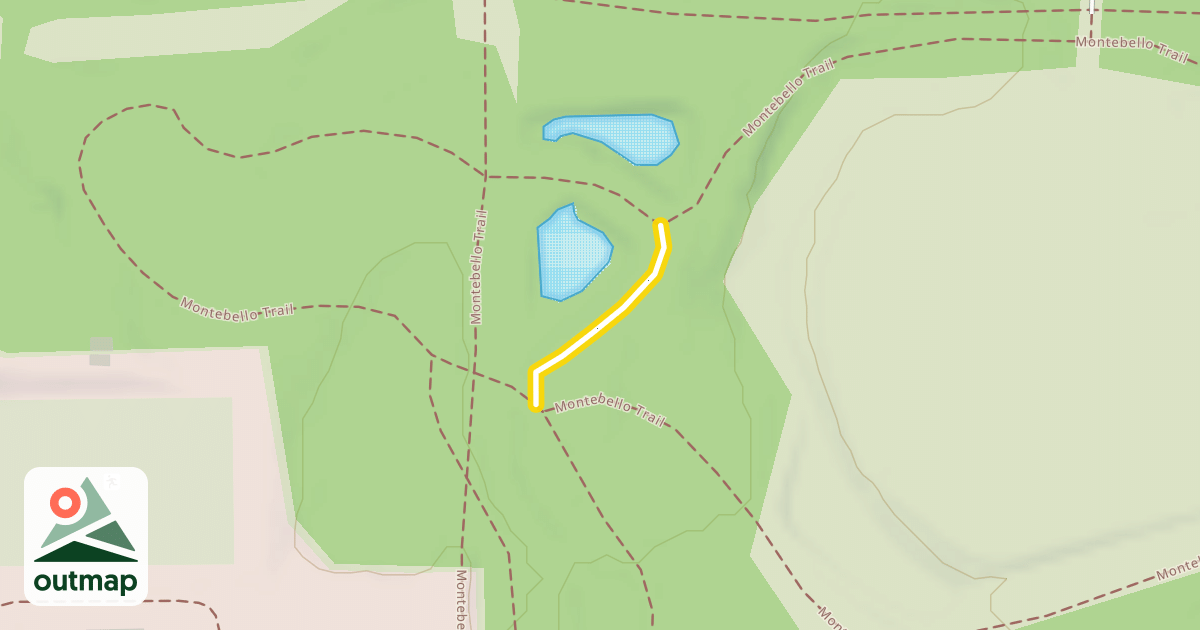 Map of Brown XC Trail