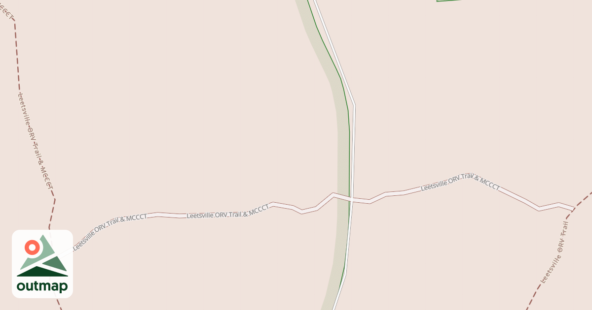 Map of Leetsville Trail