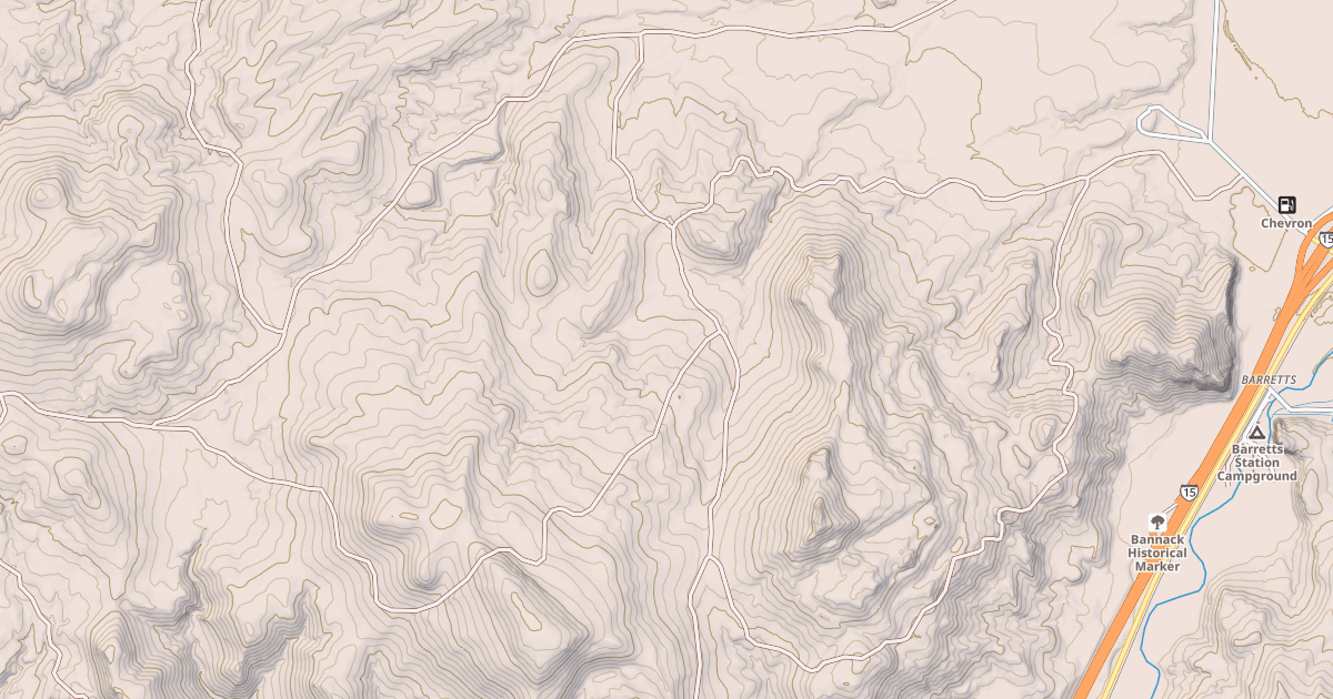 Map preview of BLM National GTLF Public Motorized Roads 4375ee04-70a8-48f1-8758-b6cf5fcf622b