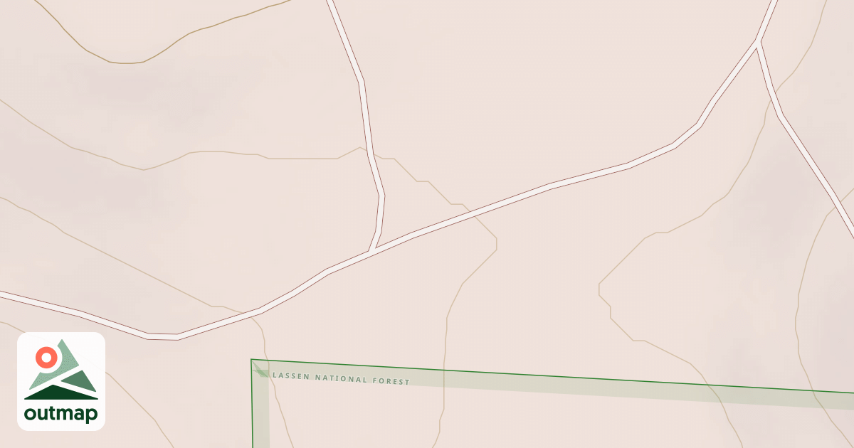 Map of ANTELOPE MTN NO 4