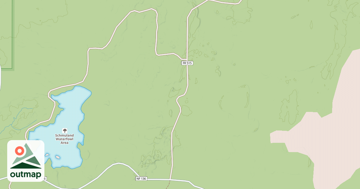 Map of FR 515