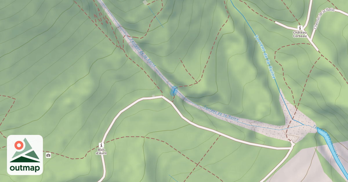Map of corde