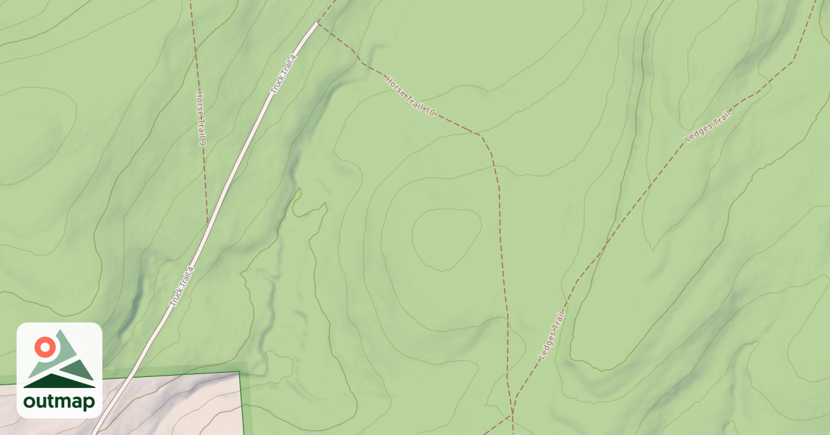 Map of Horse Trail 10