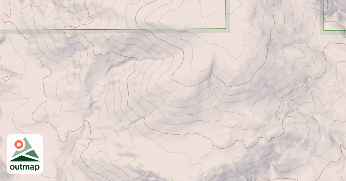 Map of CROOK MOUNTAIN BR 1F