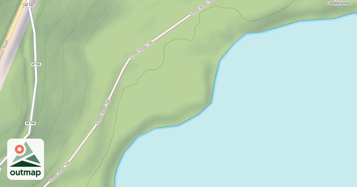 Map of USFS National Forest System Roads {1DC8B297-C8AE-4F01-BA6E-9CF8748E9C6F}