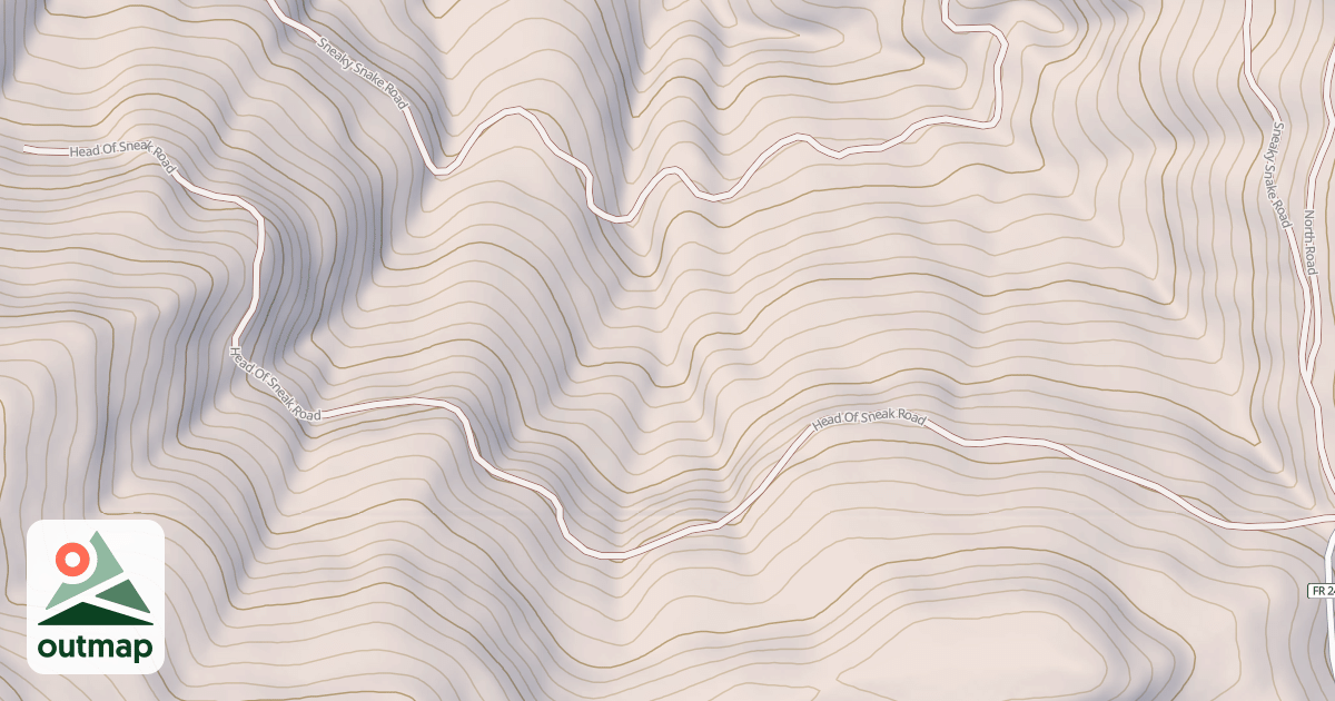 Map of HEAD OF SNEAK
