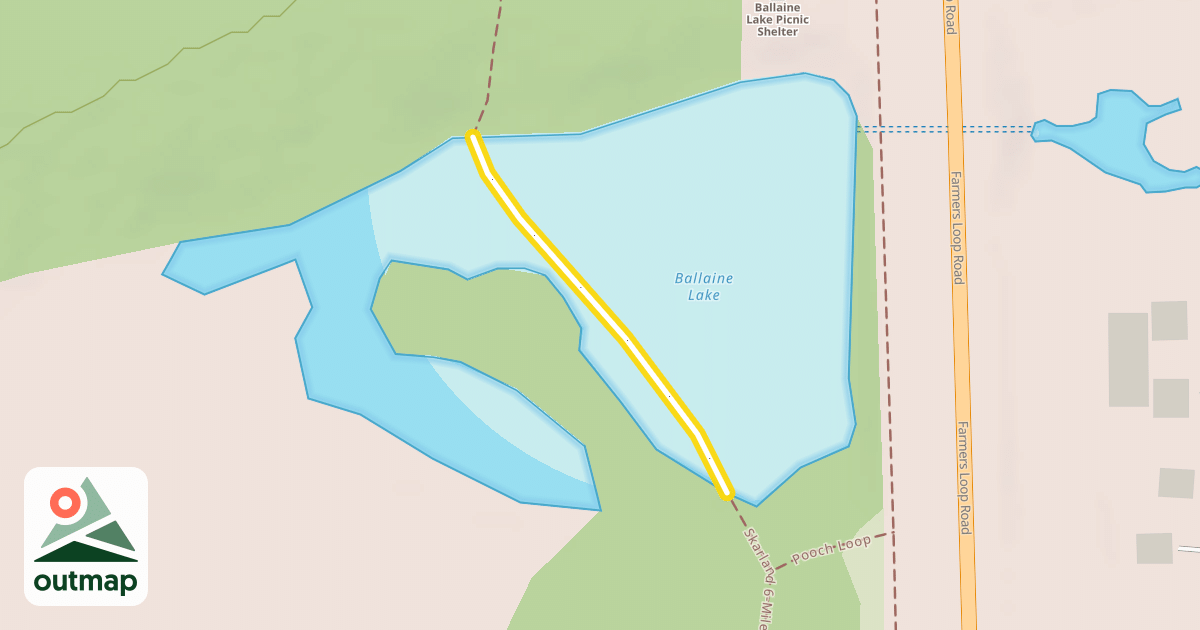Map of Skarland 6-Mile