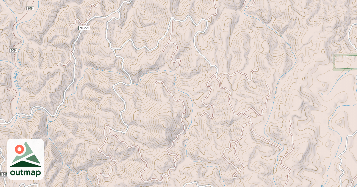 Map of BLACK BEAR MINE