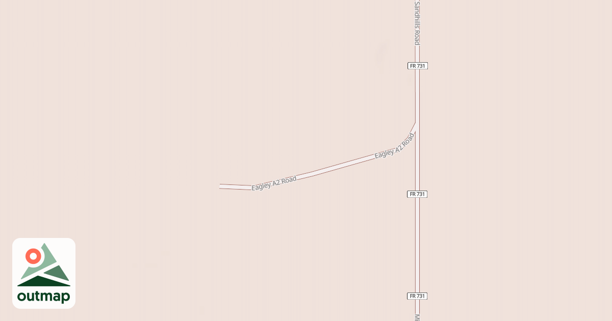 Map of EAGLEY A2
