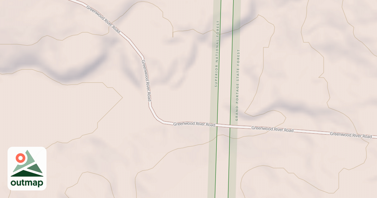 Map of FLUTE REED RIVER