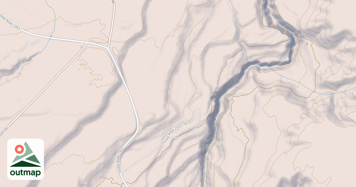 Map of 1205 (HORSE CAMP)