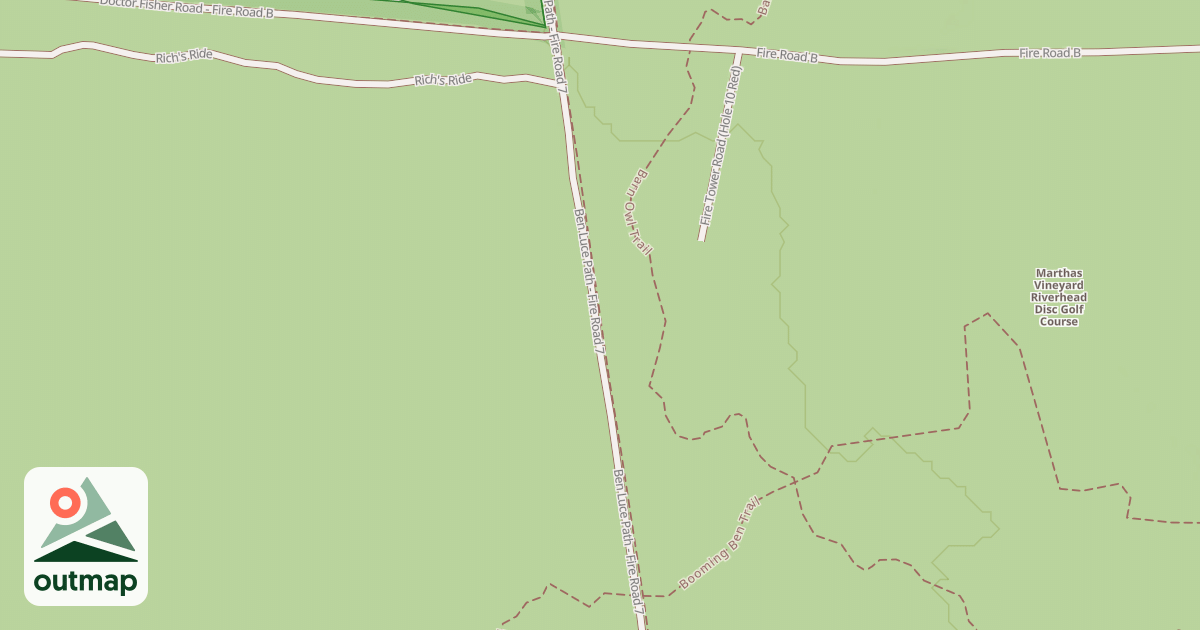 Map of Correllus Bike Path