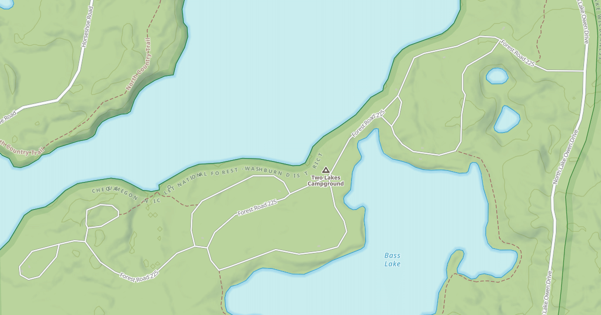 Map preview of FR 225