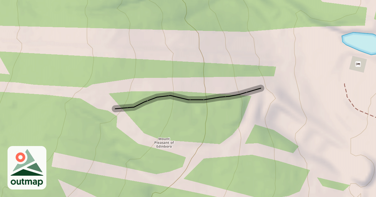 Map of Lexington glade