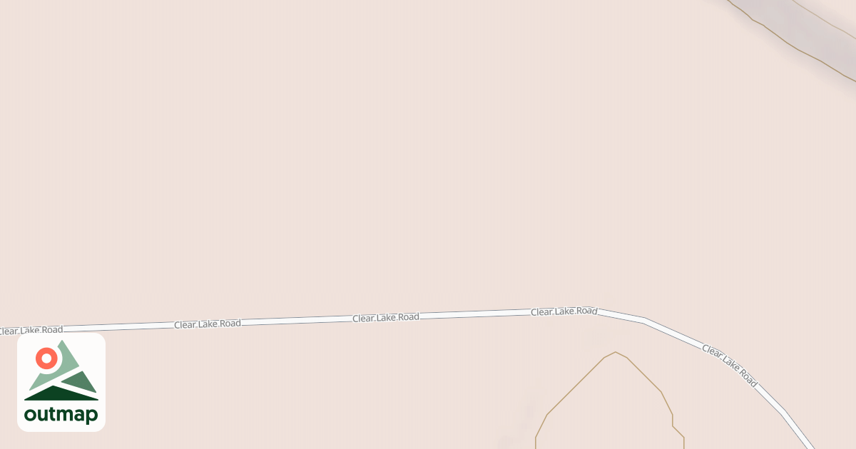 Map of CLEAR LAKE SPUR Q
