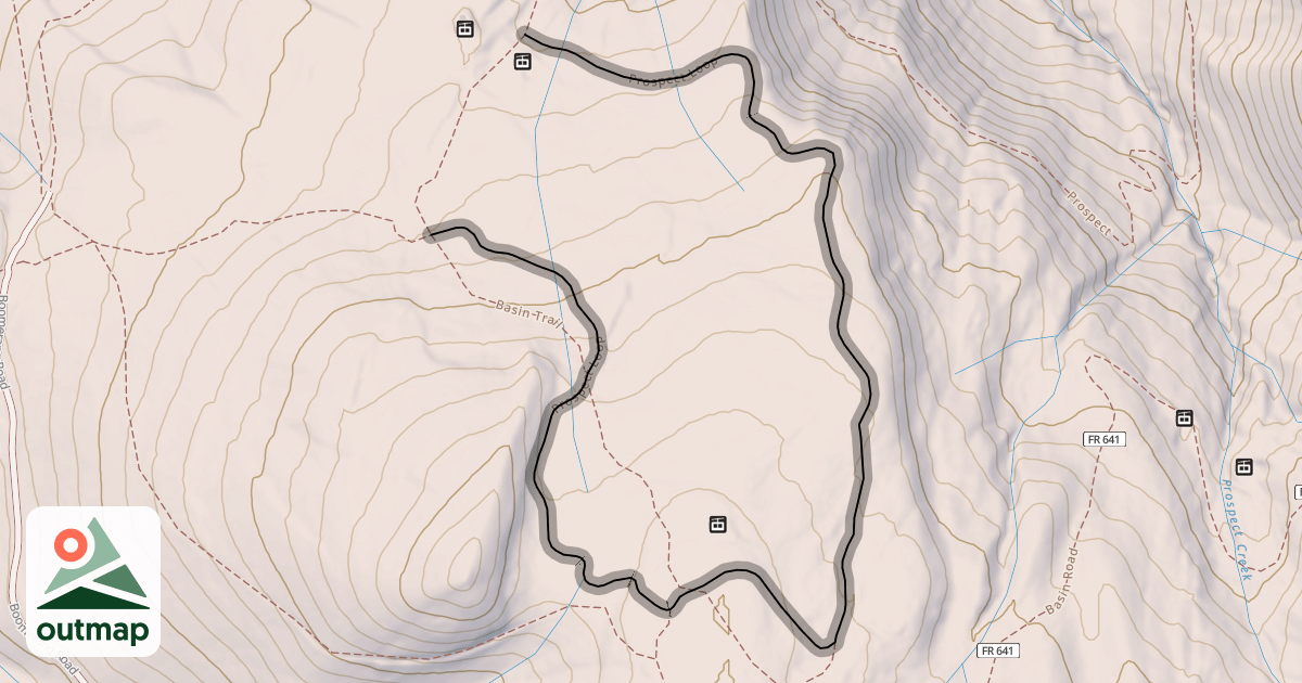 Map of Prospect Loop