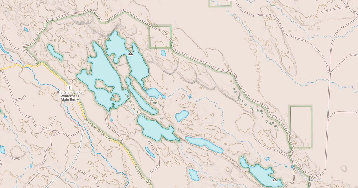 Map preview of KLONDIKE