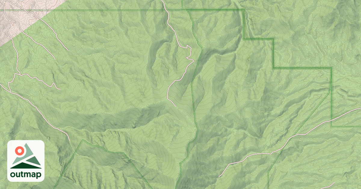 Map of BALSAM SPRING ROAD