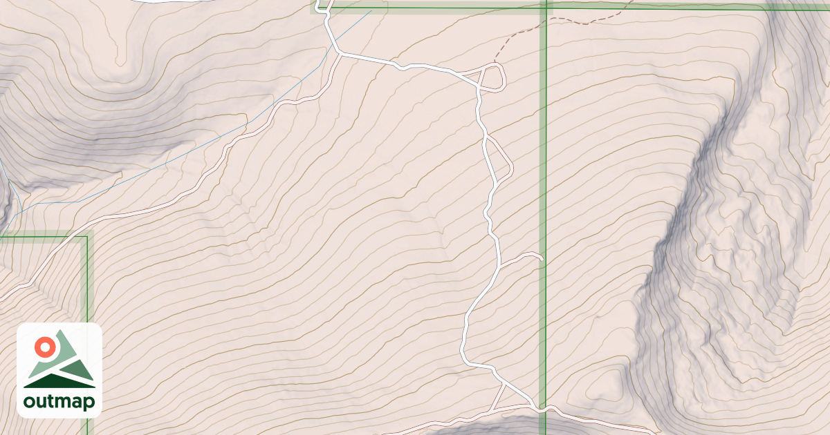 Map of CLEAR CR RIDGE