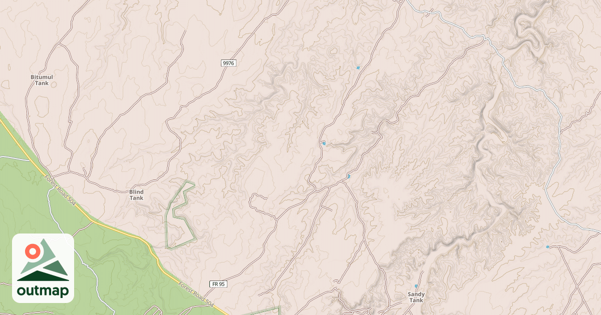 Map of RED KNOLL