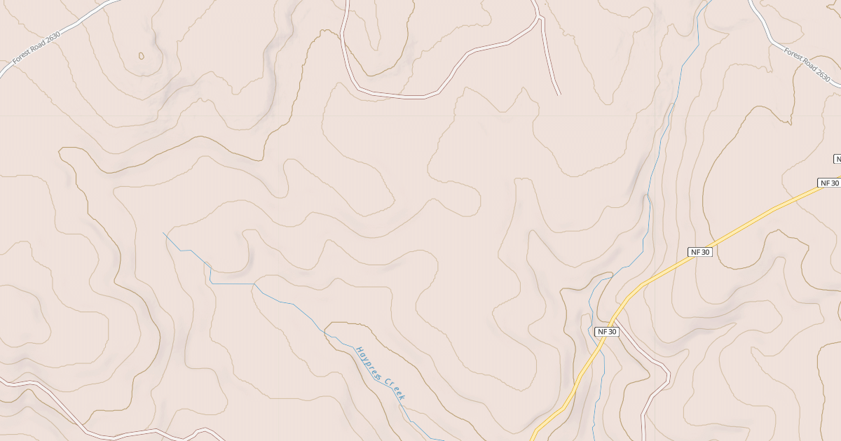 Map preview of USFS Motor Vehicle Use Map Roads {AC414B3A-6901-4B8F-923E-EC2F08D7EA6B}