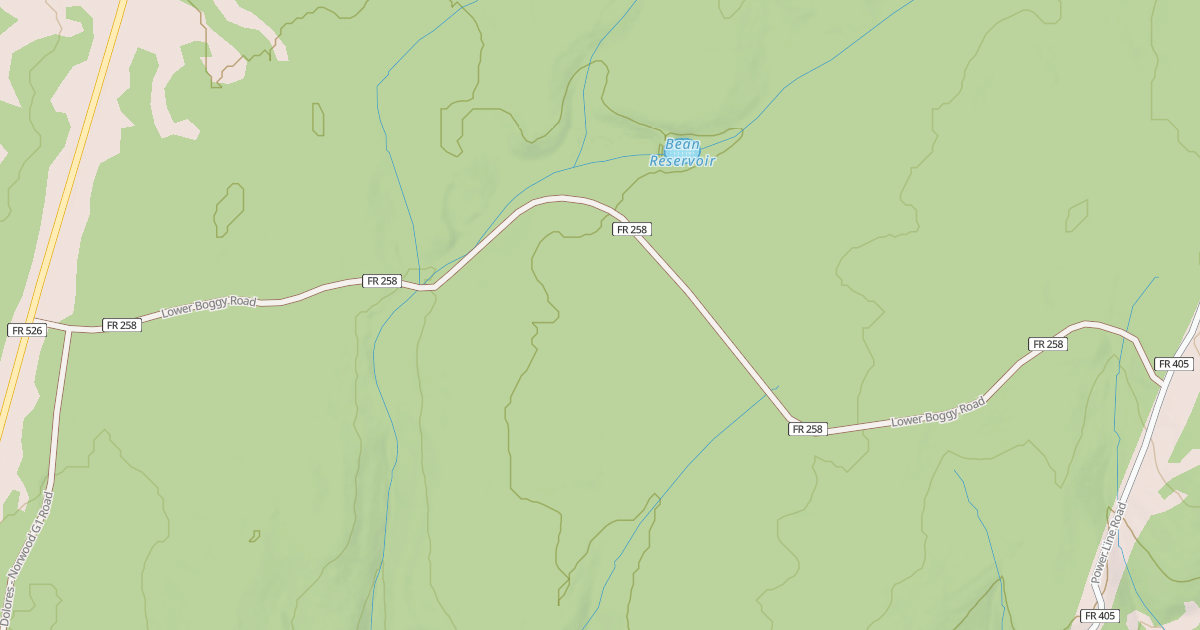 Map preview of LOWER BOGGY