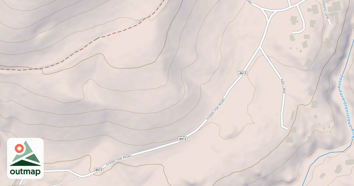 Map of FRASER FLAT RD