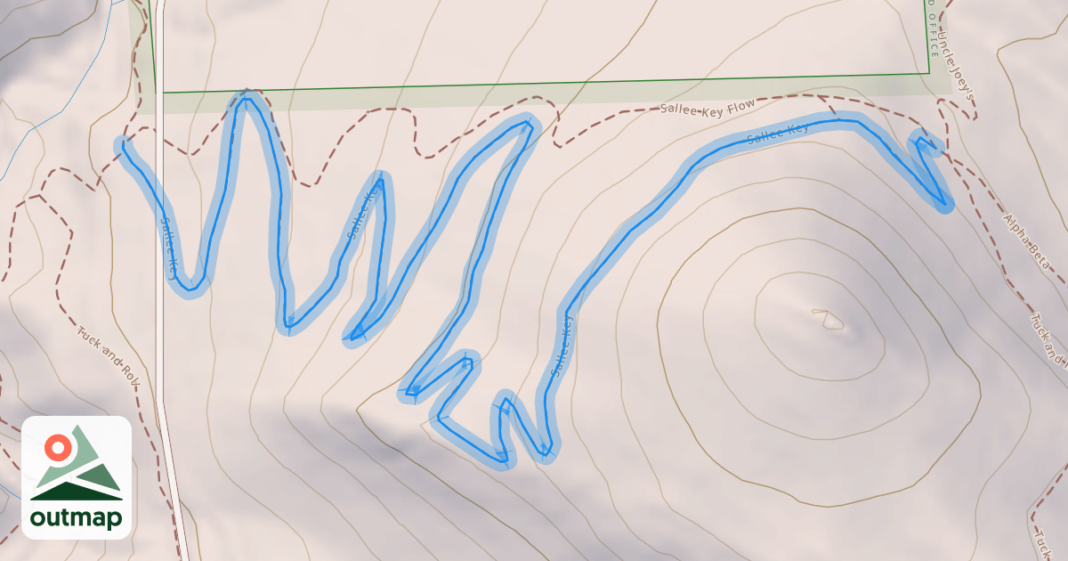 Map of Sallee Key