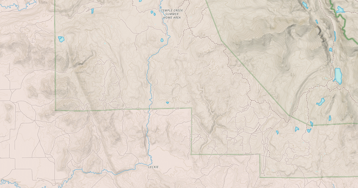 Map preview of CD SOUTH SNOWMOBILE TRAIL