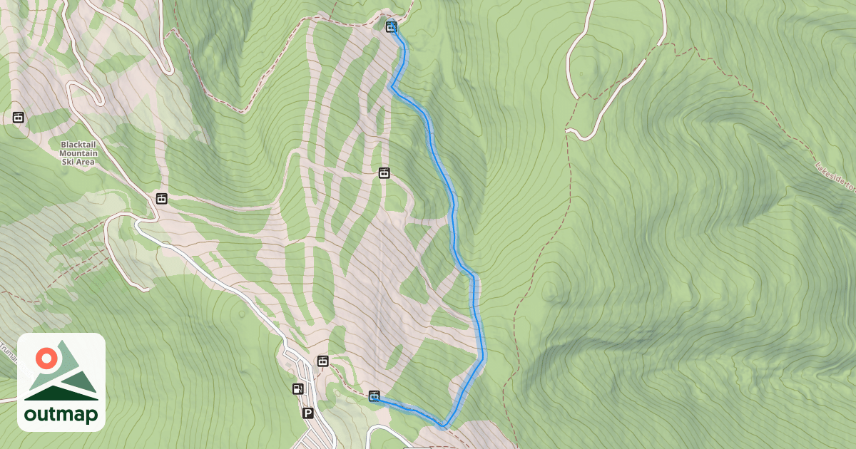 Map of Lakeside Run