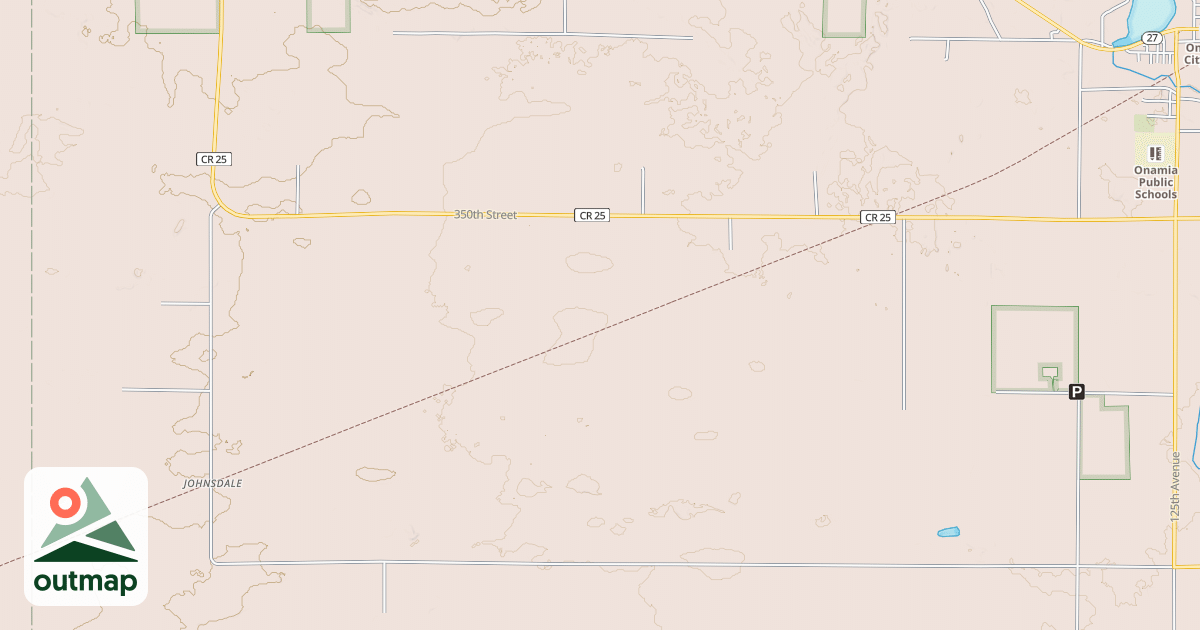 Map of Soo Line South: Mille Lacs in Mille Lacs
