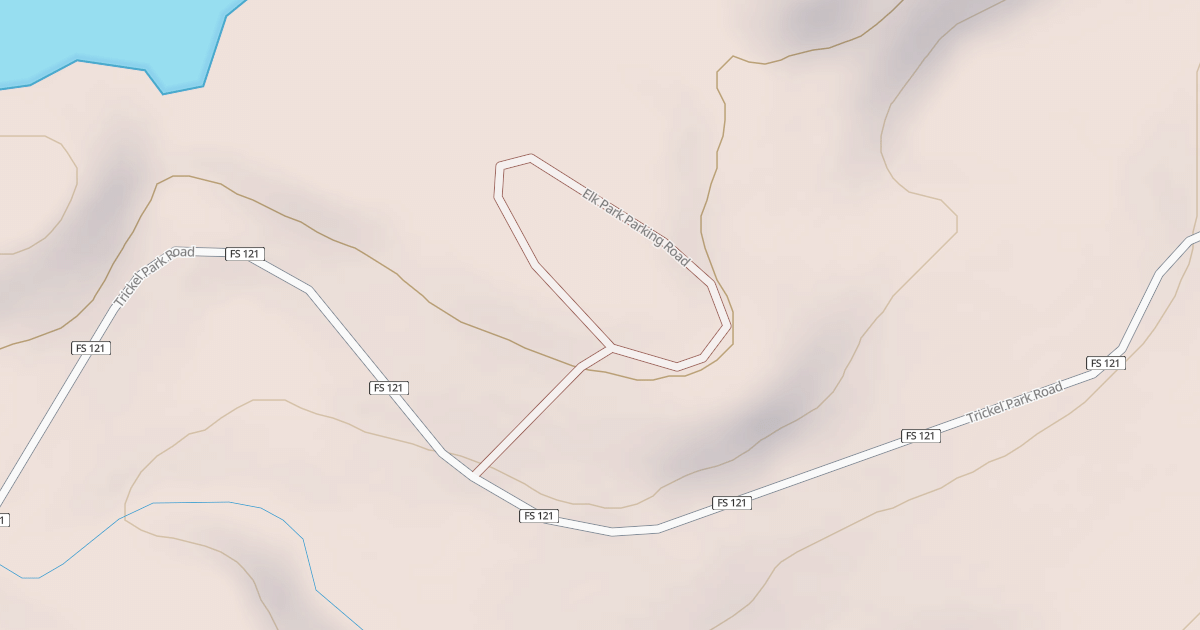 Map preview of ELK PARK PARKING