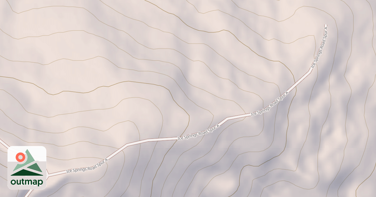 Map of ICE SPRINGS SPUR A
