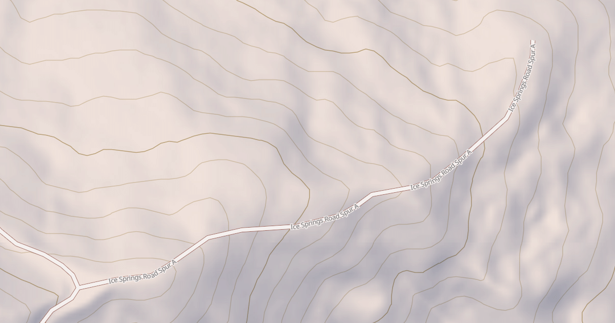 Map preview of ICE SPRINGS SPUR A