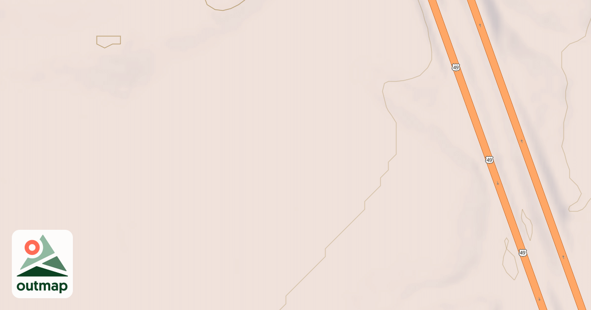 Map of USFS Motor Vehicle Use Map Roads {39324BCE-1ED1-43AB-B179-DD1848C34C5F}