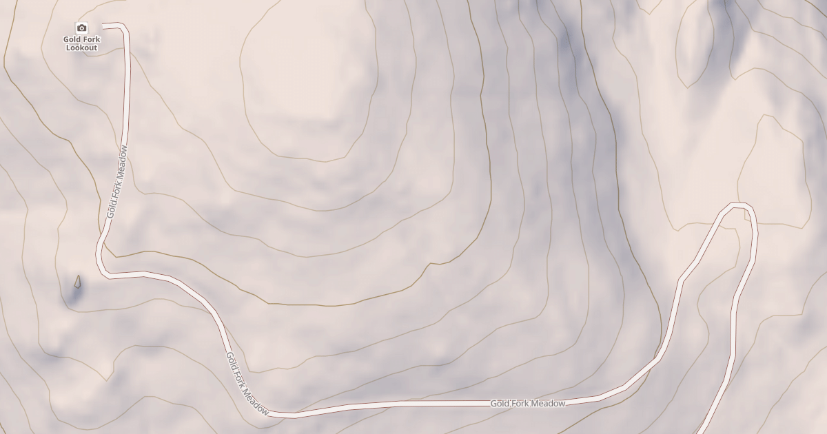 Map preview of GOLD FORK LOOKOUT
