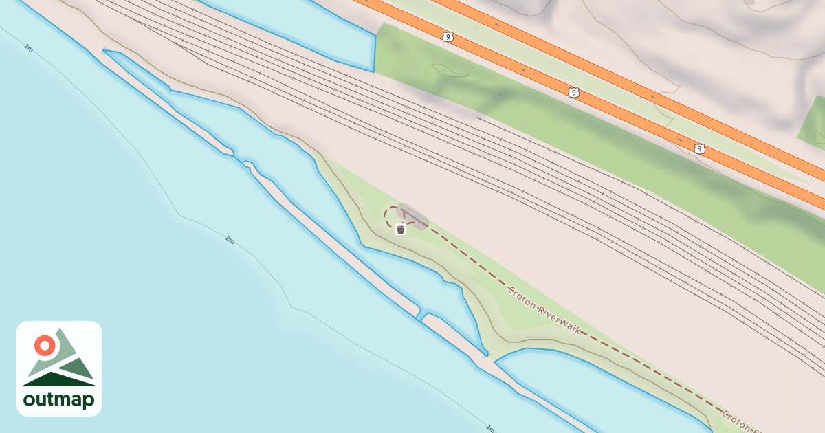 Map of Croton RiverWalk