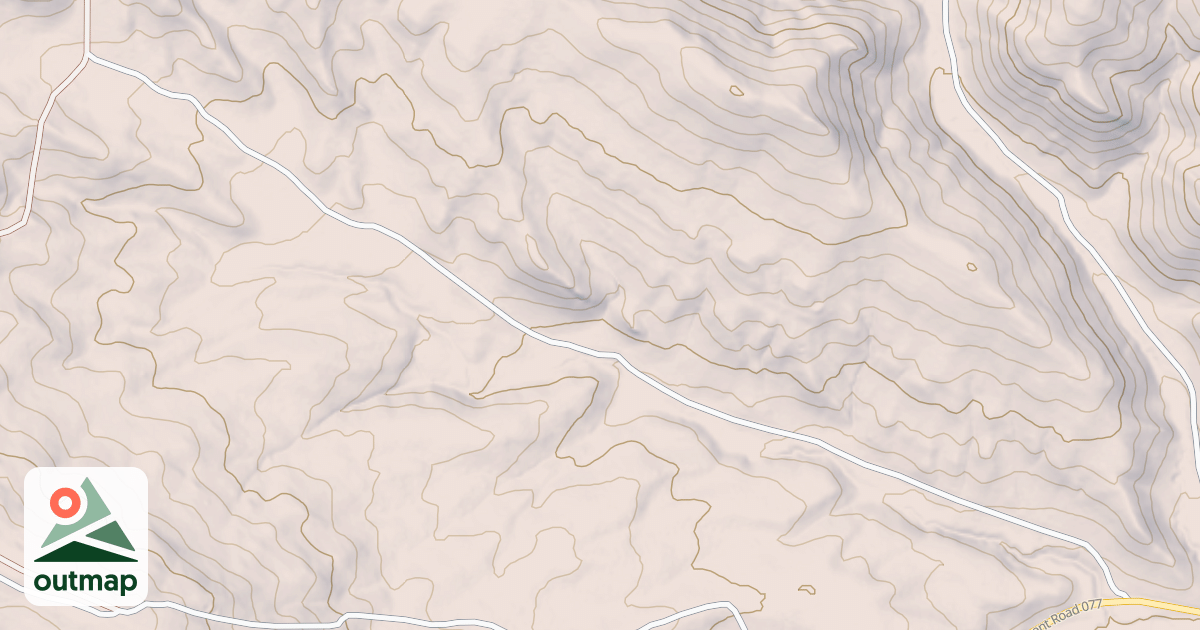 Map of BATES CANYON